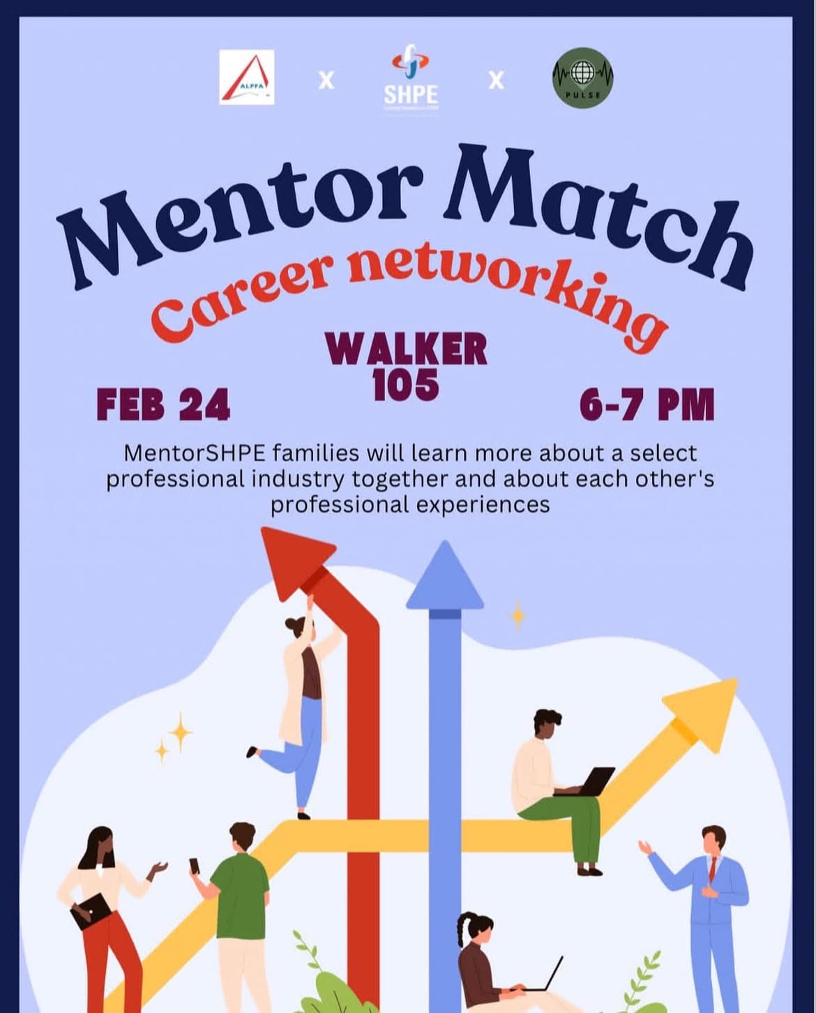 Past ALPFA Penn State event flyer