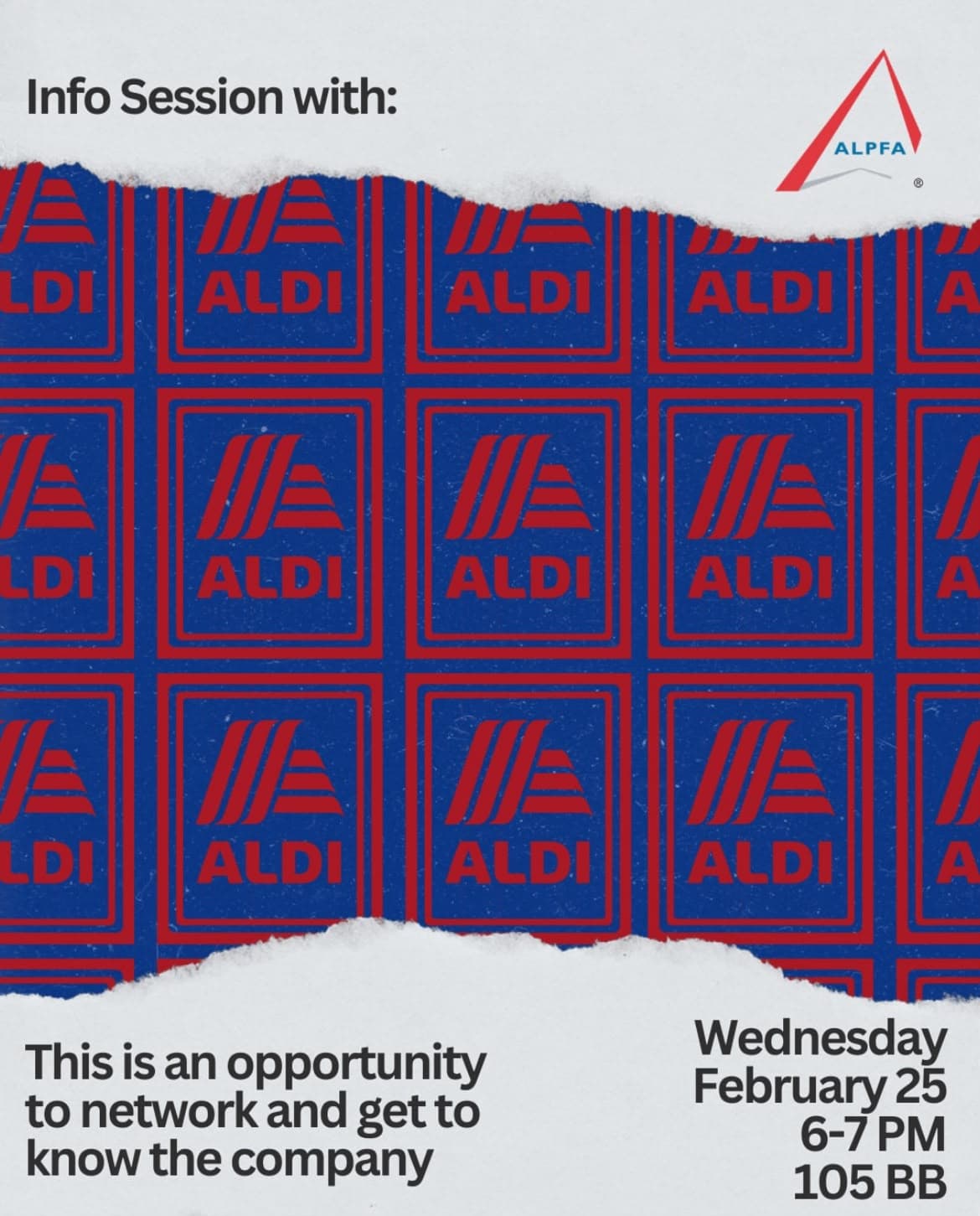 Past ALPFA Penn State event flyer