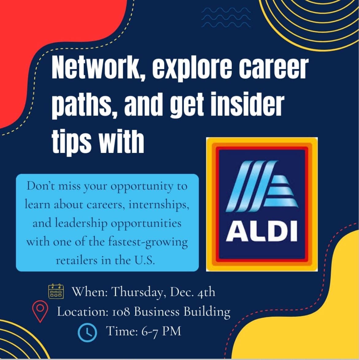 Past ALPFA Penn State event flyer